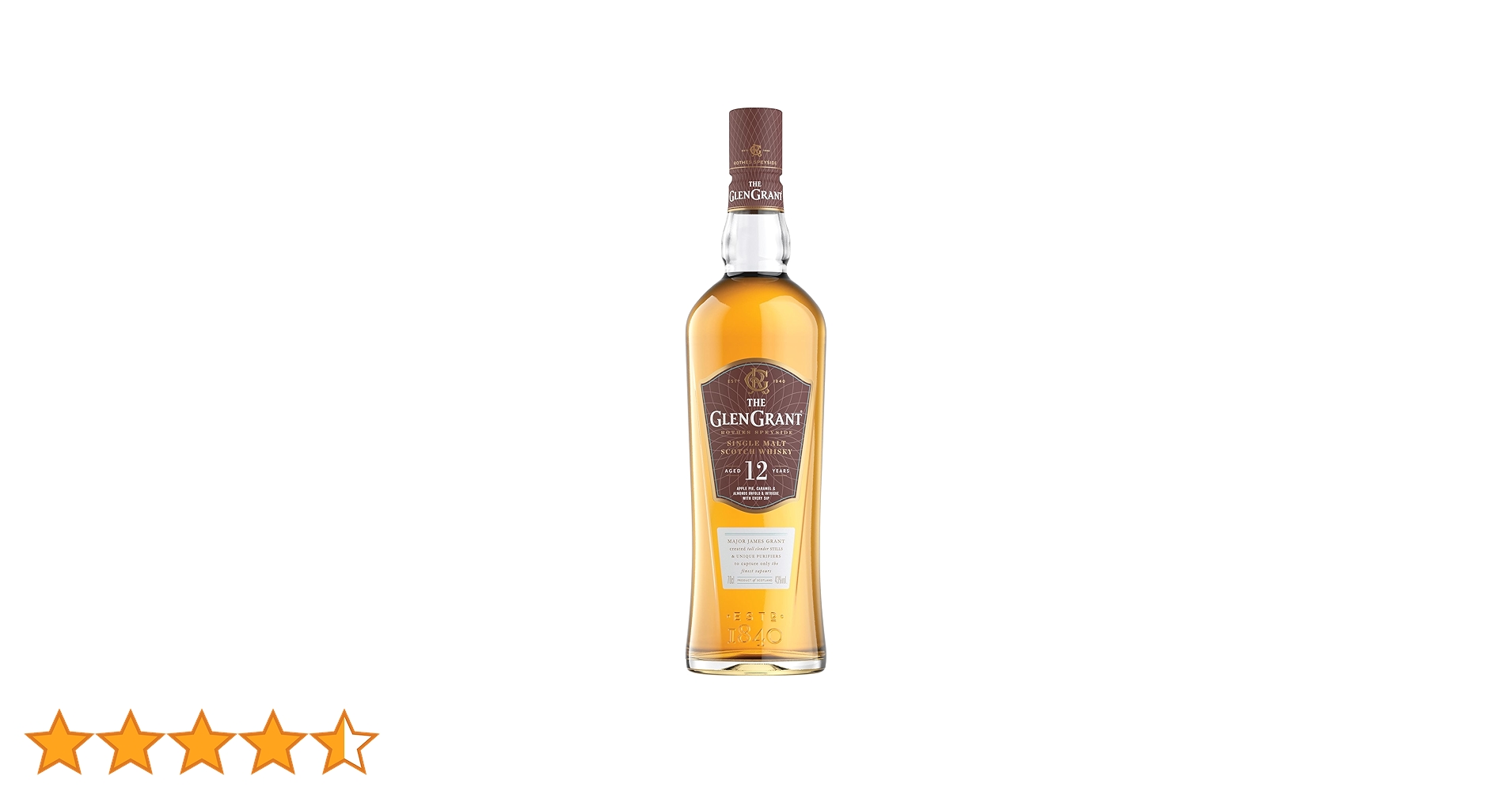 Amazon.co.jp: THE GLEN GRANT (ザ グレングラント) 12年 700ml